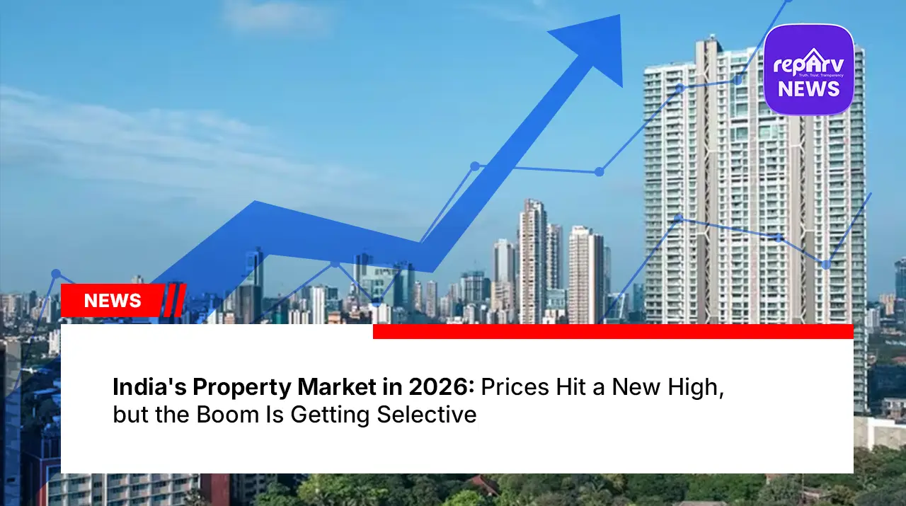 India's Property Market in 2026: Prices Hit a New High, but the Boom Is Getting Selective